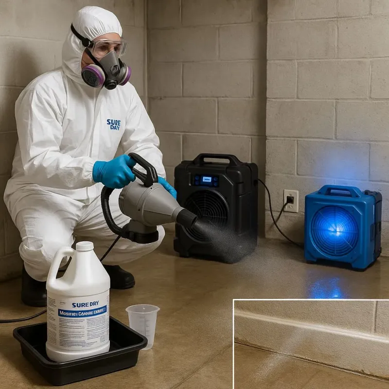 Sanitization and Odor Removal process in Essex County, MA